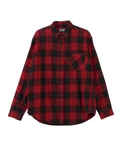 ヒステリックグラマー レディース ロング丈 チェックシャツ チェニック風 美品 ヒステリックグラマー レディース ロング丈 チェックシャツ