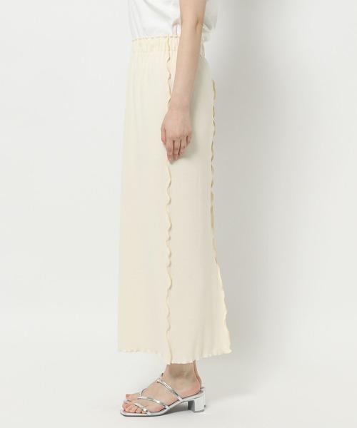 LOWRYS FARM（ローリーズファーム）の「カットメロータイトスカート 571510（スカート・レディース・アイボリー/グリーン/ブラック/グレー・FREE）」の19枚目の写真