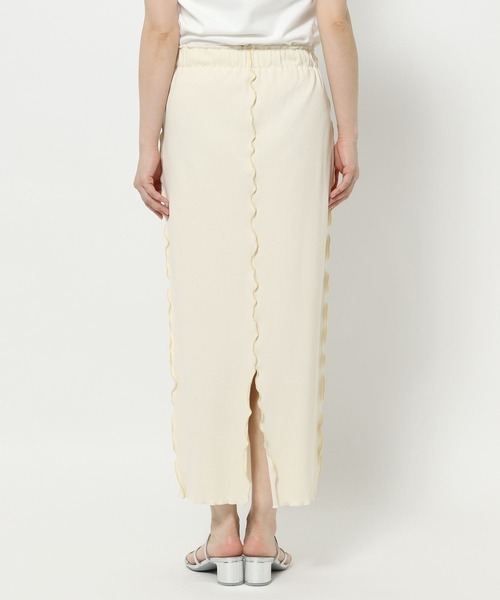 LOWRYS FARM（ローリーズファーム）の「カットメロータイトスカート 571510（スカート・レディース・アイボリー/グリーン/ブラック/グレー・FREE）」の20枚目の写真