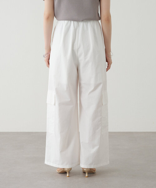 Omekashi（オメカシ）の「カーゴイージーパンツ（カーゴパンツ・レディース・イエロー/ブラック/オフホワイト・38/36）」の14枚目の写真