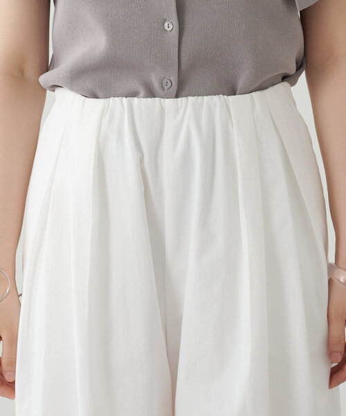 Omekashi（オメカシ）の「カーゴイージーパンツ（カーゴパンツ・レディース・イエロー/ブラック/オフホワイト・38/36）」の15枚目の写真