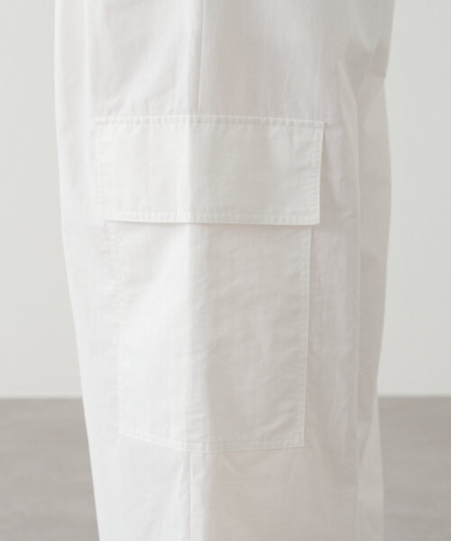 Omekashi（オメカシ）の「カーゴイージーパンツ（カーゴパンツ・レディース・イエロー/ブラック/オフホワイト・38/36）」の18枚目の写真