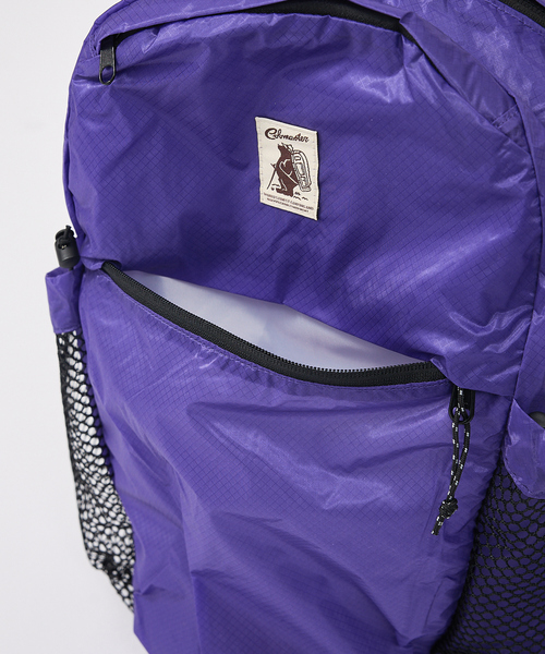 COBMASTER(コブマスター)の「【COBMASTER/コブマスター】COB-CR PKB HABIT PACK 81100100/軽量/撥水/ 旅行 /コーデュラナイロン(バックパック/リュック・メンズ・ダークブラウン/パープル・フリー)」の9枚目の写真