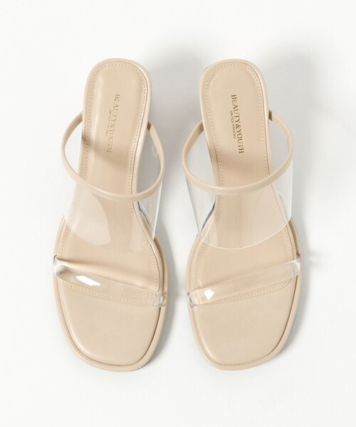 BEAUTY&YOUTH UNITED ARROWS サンダル 白37 セール】PVC 2ライン サンダル（サンダル）｜BEAUTY&YOUTH