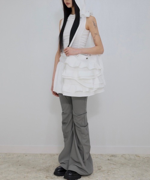 FLAREUP】Asymmetrical Drape Pants（その他パンツ）｜FLAREUP