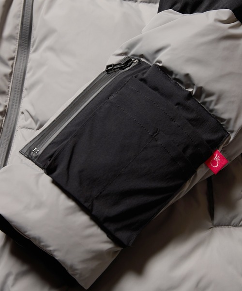 VIRGOwearworks(ヴァルゴウェアワークス)の「SHELTER X SPECIAL DOWN JACKET(ダウンジャケット/コート・メンズ・ブラック/グレー/オリーブドラブ・2/3/4)」の17枚目の写真