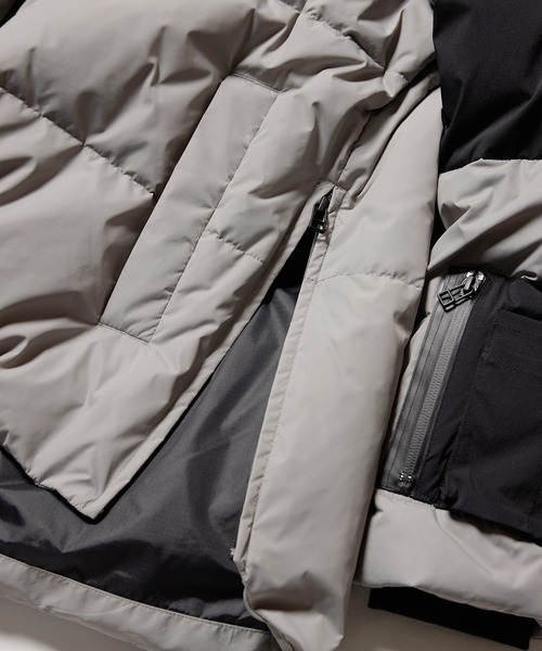 VIRGOwearworks(ヴァルゴウェアワークス)の「SHELTER X SPECIAL DOWN JACKET(ダウンジャケット/コート・メンズ・ブラック/グレー/オリーブドラブ・2/3/4)」の18枚目の写真