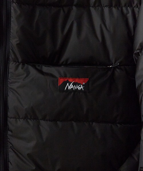 NANGA（ナンガ）の「NANGA/ナンガ ATL DOWN ZIP HOODIE ダックダウン オーロラテックスライト ダウンジャケット（ダウンジャケット/コート・メンズ・オレンジ/ブラウン/ブラック/ブルー・S/M/L/XL）」の8枚目の写真