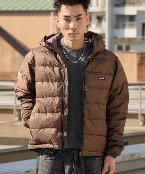 NANGA（ナンガ）の「NANGA/ナンガ ATL DOWN ZIP HOODIE ダックダウン オーロラテックスライト ダウンジャケット（ダウンジャケット/コート・メンズ・オレンジ/ブラウン/ブラック/ブルー・S/M/L/XL）」の19枚目の写真