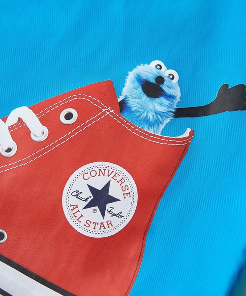 CONVERSE（コンバース）の「【CONVERSE/コンバース】SUNSUN FLAT TOTE BAG　パペットスンスン コラボバッグ（トートバッグ・レディース・アイボリー/イエロー/ブルー/ブラック/ピンク・FREE）」の12枚目の写真