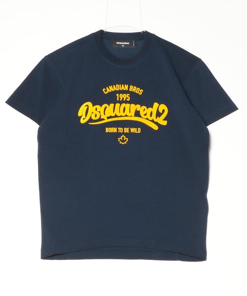 DSQUARED2（ディースクエアード）の「Just Right Fit Born to Be Wild/0252（Tシャツ/カットソー・レディース・ダークネイビー/ホワイト・S/XS）」の2枚目の写真