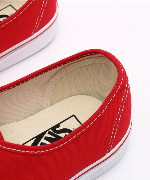 VANS（バンズ）の「VANS AUTHENTIC（スニーカー・レディース・レッド・5.5/4.5/6.5）」の6枚目の写真