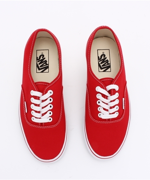 VANS（バンズ）の「VANS AUTHENTIC（スニーカー・レディース・レッド・5.5/4.5/6.5）」の8枚目の写真