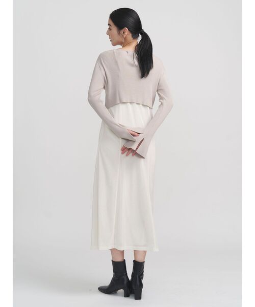 LAGUNAMOON(ラグナムーン)の「スクエアトゥショートブーツ(ブーツ・レディース・ブラック/ベージュ・S/M)」の14枚目の写真