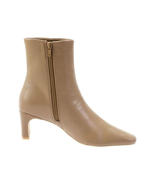 LAGUNAMOON(ラグナムーン)の「スクエアトゥショートブーツ(ブーツ・レディース・ブラック/ベージュ・S/M)」の18枚目の写真