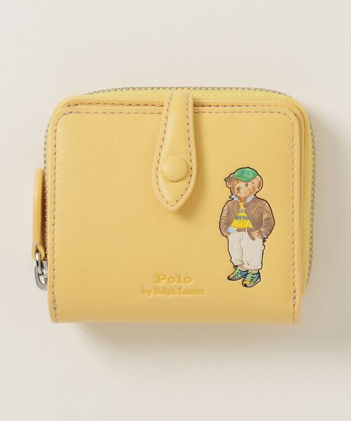 国内直営【POLO RALPH LAUREN】Polo ベア レザー コンパクト財布 Polo ベア レザー コンパクト ウォレット｜ポロ ラルフ ローレン