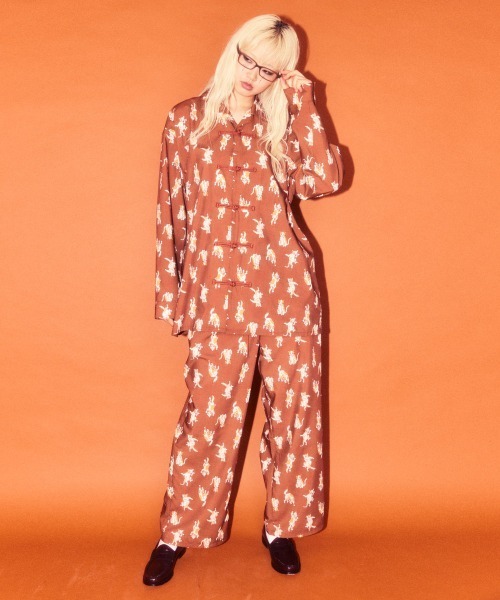 Candy Stripper（キャンディストリッパー）の「PRANK CATS EASY パンツ（その他パンツ・レディース・パープル/ブラウン/ブラック・FREE）」の4枚目の写真