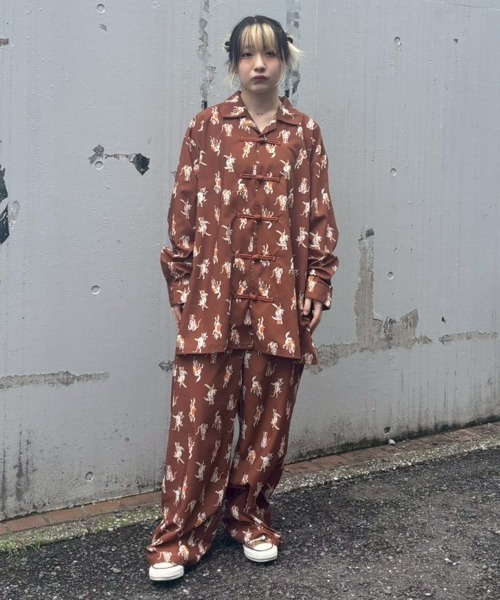 Candy Stripper（キャンディストリッパー）の「PRANK CATS EASY パンツ（その他パンツ・レディース・パープル/ブラウン/ブラック・FREE）」の8枚目の写真