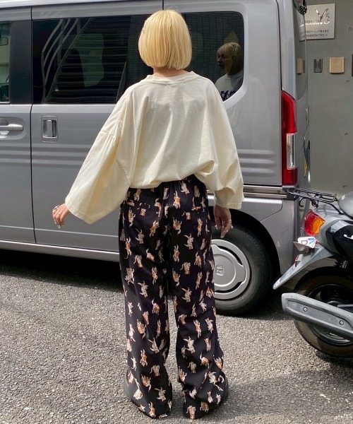 Candy Stripper（キャンディストリッパー）の「PRANK CATS EASY パンツ（その他パンツ・レディース・パープル/ブラウン/ブラック・FREE）」の12枚目の写真