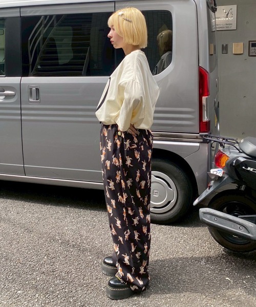 Candy Stripper（キャンディストリッパー）の「PRANK CATS EASY パンツ（その他パンツ・レディース・パープル/ブラウン/ブラック・FREE）」の13枚目の写真