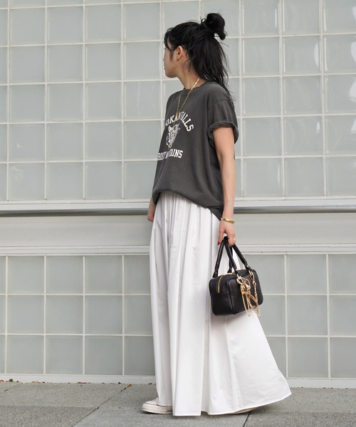 AP STUDIO(エーピーストゥディオ)の「*【GULF COAST SPORTSWEAR】SPOKAN FALLS T-sh(Tシャツ/カットソー・レディース・グレー・FREE)」の5枚目の写真