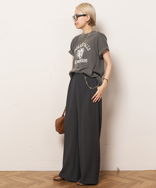 AP STUDIO(エーピーストゥディオ)の「*【GULF COAST SPORTSWEAR】SPOKAN FALLS T-sh(Tシャツ/カットソー・レディース・グレー・FREE)」の10枚目の写真