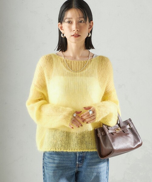 セール】モヘヤ メッシュ プルオーバー（ニット/セーター）｜SHIPS