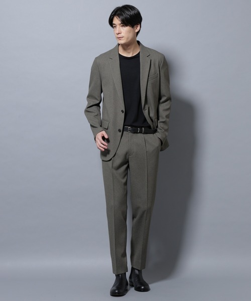 Damerino」LANATEC(R)メランジオックスストレッチセットアップ