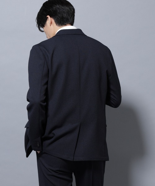 NANO universe（ナノユニバース）の「「Damerino」LANATEC(R)メランジオックスストレッチセットアップ（セットアップ・メンズ・ネイビー/オリーブ/グレー・S/M/L/XL）」の21枚目の写真