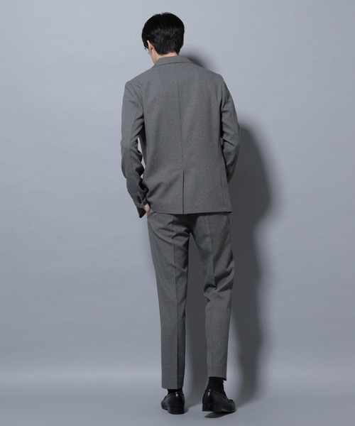 NANO universe（ナノユニバース）の「「Damerino」LANATEC(R)メランジオックスストレッチセットアップ（セットアップ・メンズ・ネイビー/オリーブ/グレー・S/M/L/XL）」の10枚目の写真