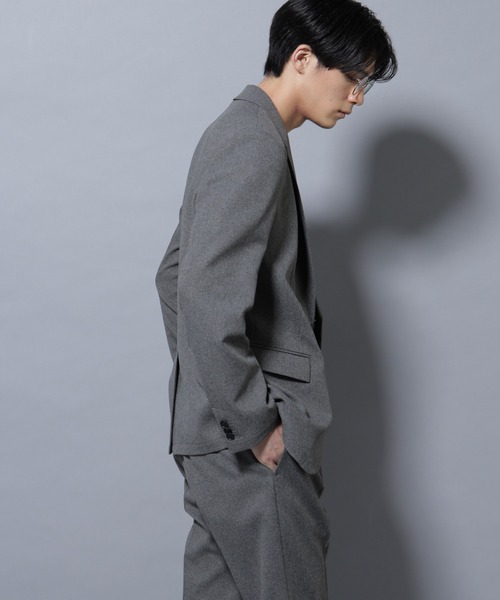 Damerino」LANATEC(R)メランジオックスストレッチセットアップ
