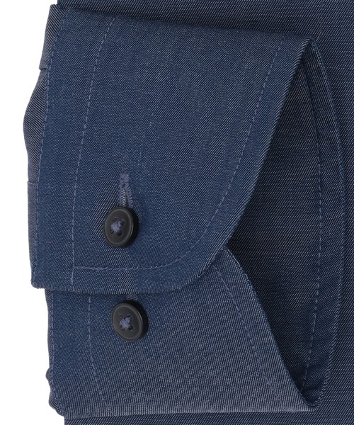 TOKYO SHIRTS（トウキョウシャツ）の「形態安定ノンアイロン ホリゾンタルワイド 長袖ビジネスワイシャツ（ビジネスシャツ・メンズ・ネイビー・首回り42cm-裄丈82cm/首回り42cm-裄丈86cm/首回り43cm-裄丈82cm/首回り43cm-裄丈86cm/首回り37cm-裄丈80cm/首回り39cm-裄丈80cm/首回り39cm-裄丈84cm/首回り41cm-裄丈82cm/首回り41cm-裄丈86cm）」の3枚目の写真