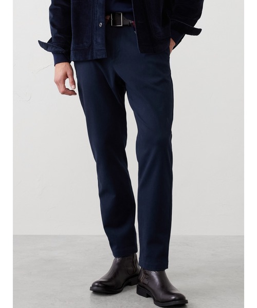 BANANA REPUBLIC FACTORY STORE(バナナリパブリック ファクトリーストア)の「BANANA REPUBLIC FACTORY STORE スリム モールスキン パンツ(その他パンツ・メンズ・ネイビー/ライトグレー/カーキ/ブラック・34W 30L/32W 30L/31W 30L/30W 30L/29W 30L/28W 30L/33W 30L)」の1枚目の写真