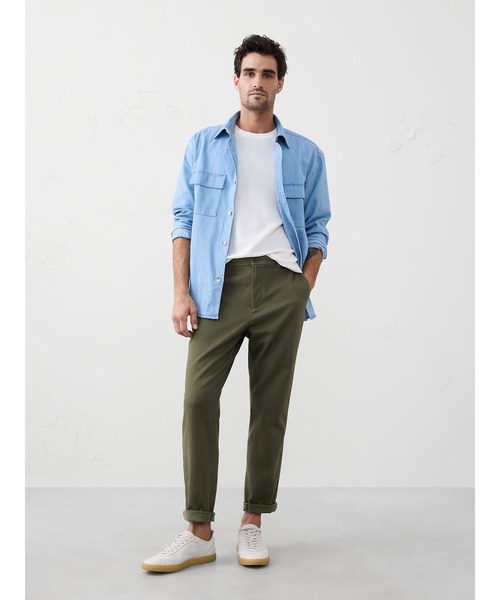 BANANA REPUBLIC FACTORY STORE(バナナリパブリック ファクトリーストア)の「BANANA REPUBLIC FACTORY STORE スリム モールスキン パンツ(その他パンツ・メンズ・ネイビー/ライトグレー/カーキ/ブラック・34W 30L/32W 30L/31W 30L/30W 30L/29W 30L/28W 30L/33W 30L)」の14枚目の写真
