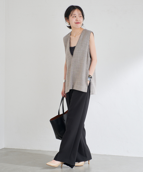 ≪追加≫5.5cmVカットサイドオープン（パンプス）｜LE TALON（ルタロン