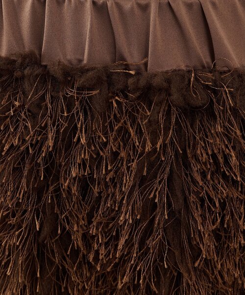 THE PAUSE（ザ ポーズ）の「【THE PAUSE】ボリュームフリンジスカート（スカート・レディース・ブラウン/アイボリー・FREE）」の20枚目の写真