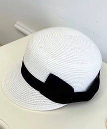ハット（ホワイト/白色系・麦わら・ストロー）ファッション通販 - ZOZOTOWN