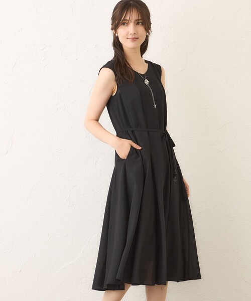 新品 TO BE CHIC 黒 ドレスワンピース　44 送料込み TO BE CHIC｜トゥー ビー シックのワンピース/ドレス通販 - ZOZOTOWN