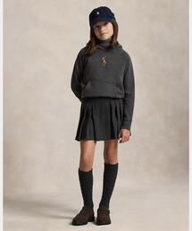 POLO RALPH LAUREN CHILDRENSWEAR | プリーテッド ヘザード インターロック スコート(その他パンツ)