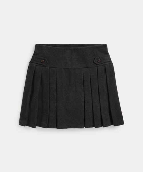 POLO RALPH LAUREN CHILDRENSWEAR（ポロ ラルフ ローレン チルドレンズウェア）の「プリーテッド ヘザード インターロック スコート（その他パンツ・キッズ・グレー系・M/L/XL/S）」の7枚目の写真
