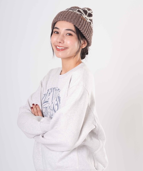 Levi's（リーバイス）の「Levi's/リーバイス ボヘミアンビーニー（ニットキャップ/ビーニー・レディース・ブラウン・OS）」の3枚目の写真