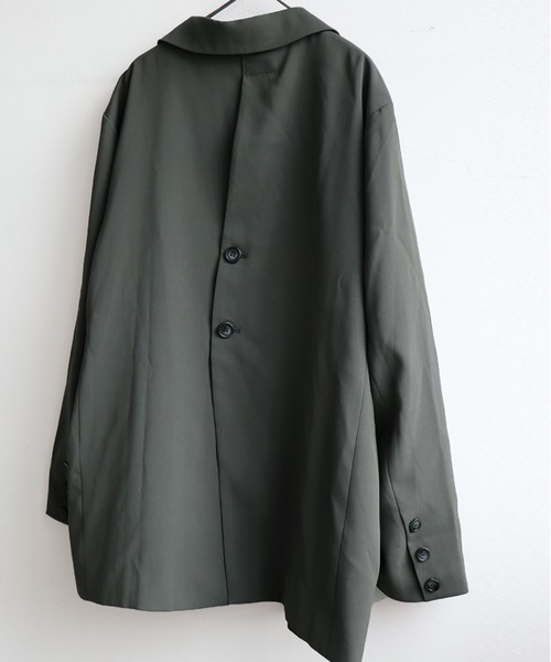 antiqua(アンティカ)の「テーラードジャケット(テーラードジャケット・レディース・ブラック/グレー・ONESIZE)」の17枚目の写真