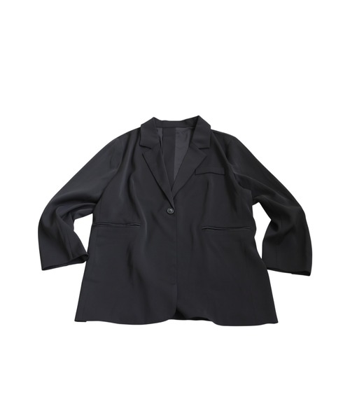 antiqua(アンティカ)の「テーラードジャケット(テーラードジャケット・レディース・ブラック/グレー・ONESIZE)」の19枚目の写真