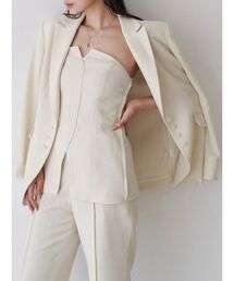 TONAL（トーナル）の「カラミシングルジャケット（テーラードジャケット）」