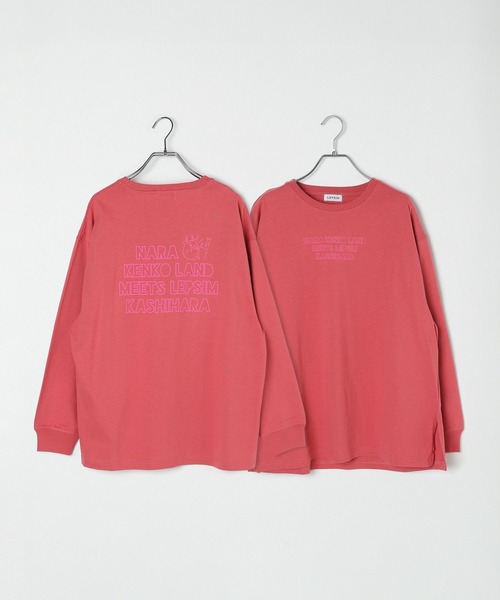 LEPSIM(レプシィム)の「【KIDS】《フロロ》アソートプリントロンT 232931(Tシャツ/カットソー・キッズ・オフホワイト/グレー/グレー系その他/レッド・FREE)」の4枚目の写真