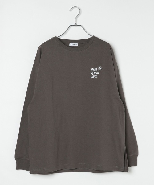 LEPSIM(レプシィム)の「【KIDS】《フロロ》アソートプリントロンT 232931(Tシャツ/カットソー・キッズ・オフホワイト/グレー/グレー系その他/レッド・FREE)」の5枚目の写真