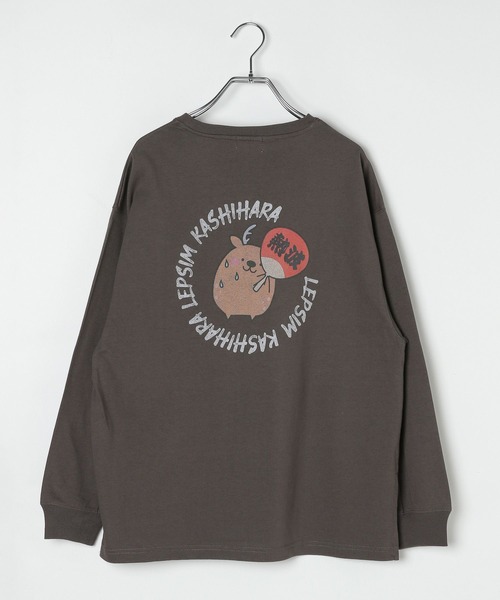 LEPSIM(レプシィム)の「【KIDS】《フロロ》アソートプリントロンT 232931(Tシャツ/カットソー・キッズ・オフホワイト/グレー/グレー系その他/レッド・FREE)」の6枚目の写真