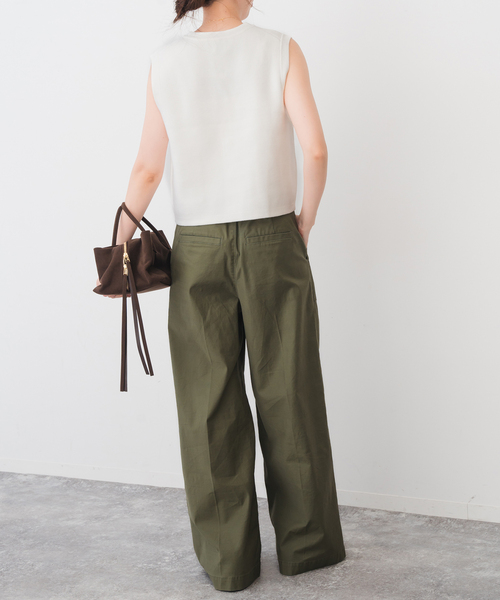 バルキーヤーンミラノリブニットベスト