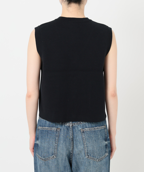 バルキーヤーンミラノリブニットベスト（ベスト）｜Spick & Span