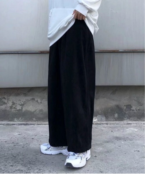 link lot(リンクロット)の「コーデュロイワイドイージーパンツ(その他パンツ・メンズ・ベージュ/ブラック/ブラウン・M/L)」の13枚目の写真